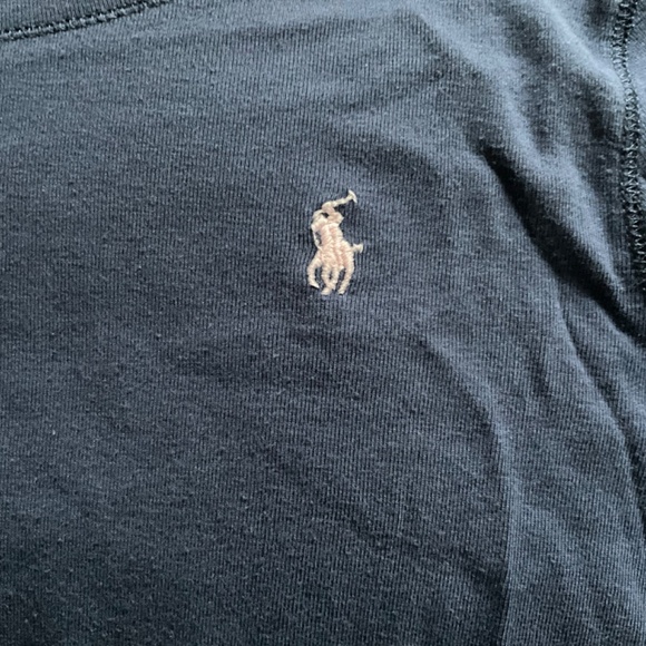 Polo by Ralph Lauren Girl’s Navy Cotton Jersey Long-Sleeve Tee - Picture 6 of 6